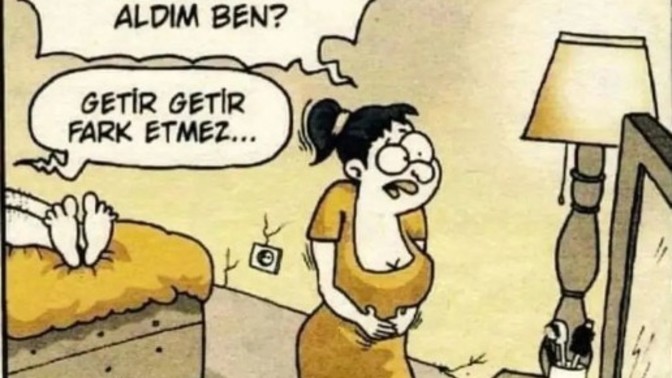 Kadınların erkekler için süslendiğini mi sanıyorsun?
