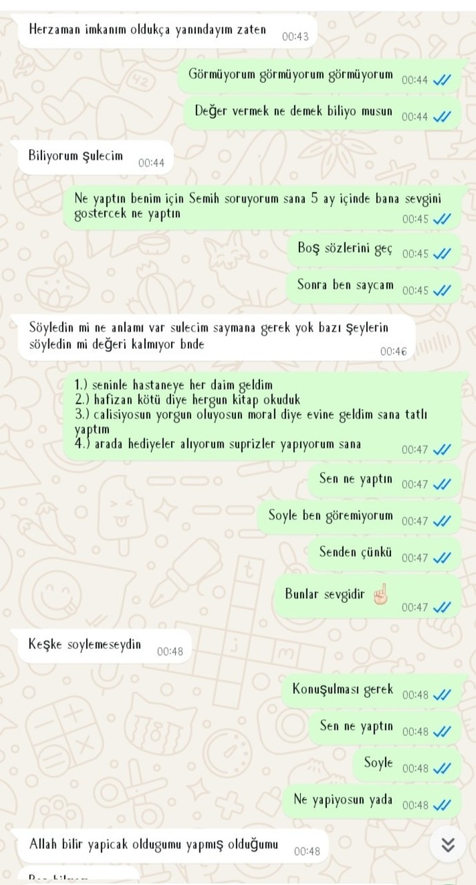 Beni gerçekten anlamıyor mu ben mi anlatamıyorum?