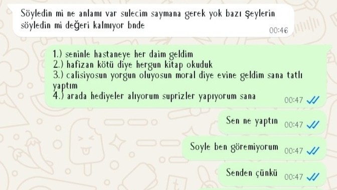 Beni gerçekten anlamıyor mu ben mi anlatamıyorum?