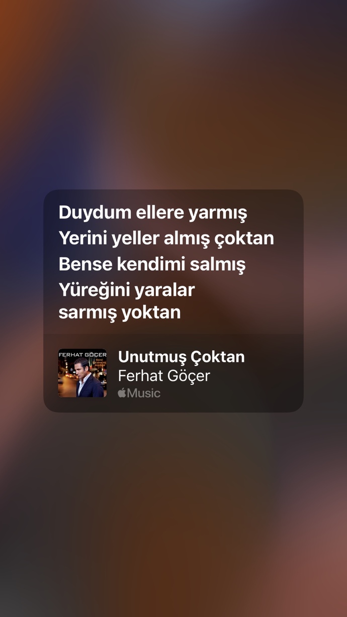 Ferhat Göçer’in şarkısında da dediği gibi “Unutmuş Çoktan”?