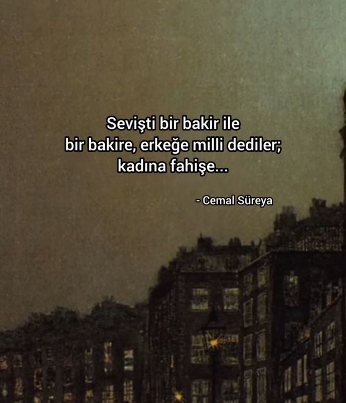Çünkü kadına gücü yettiler bu haksız bı baskı değil mi?