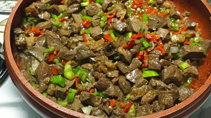 Ciğer kavurması sever misin?