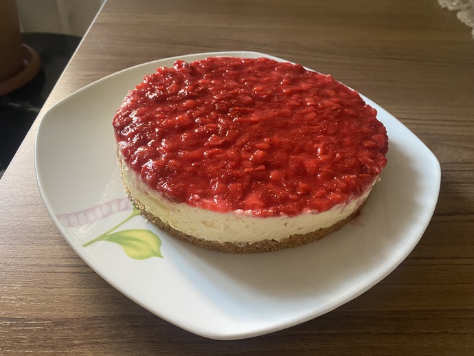 Çilekli cheesecake nasıl olmuş sizce ?