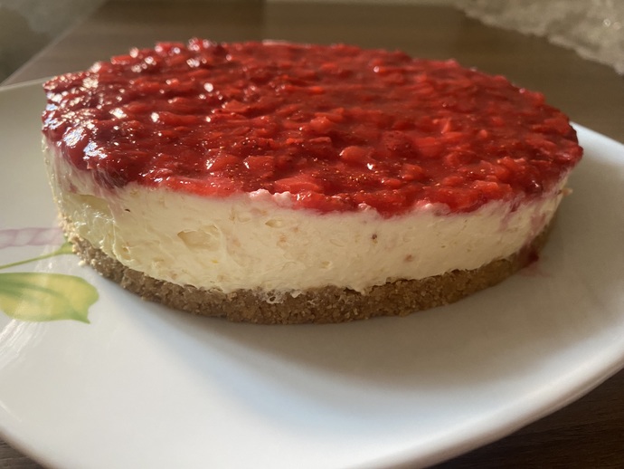Çilekli cheesecake nasıl olmuş sizce ?