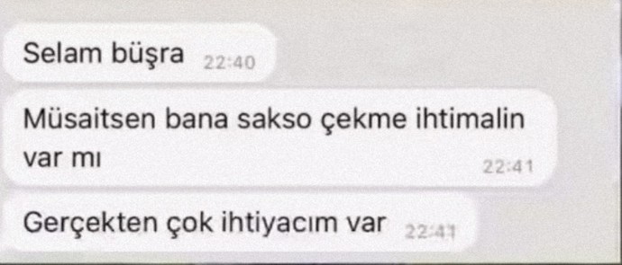 Size gelen en saçma mesaj ne?