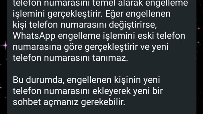 WhatsApp engel kaldırma acilllll çözüm?