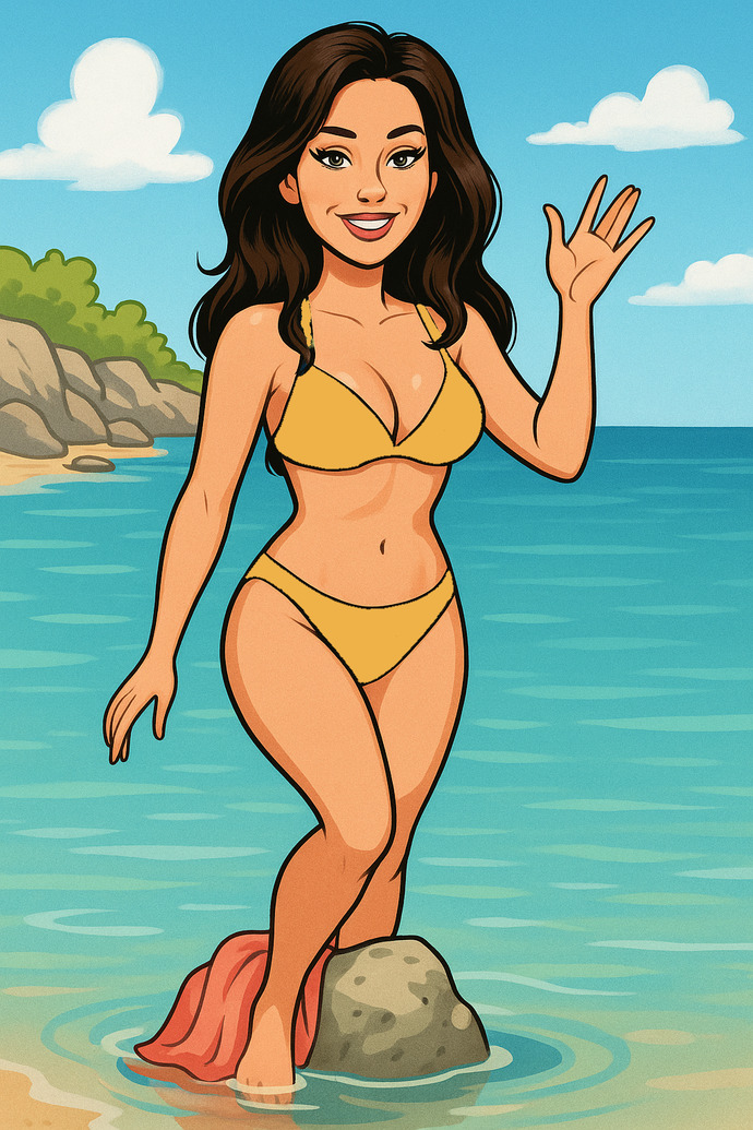 Kızlar, dondurma aromalı bikini rengi tercih edermiydiniz?