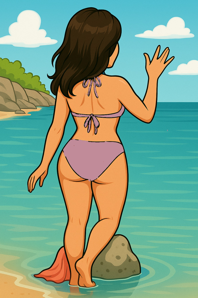 Kızlar, dondurma aromalı bikini rengi tercih edermiydiniz?