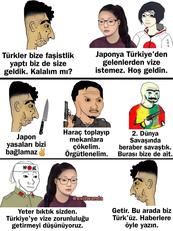 Japonlar kürtleri ülkesinde istemiyor? Sorun kimdeymiş görülmüş oldu mu sizce?