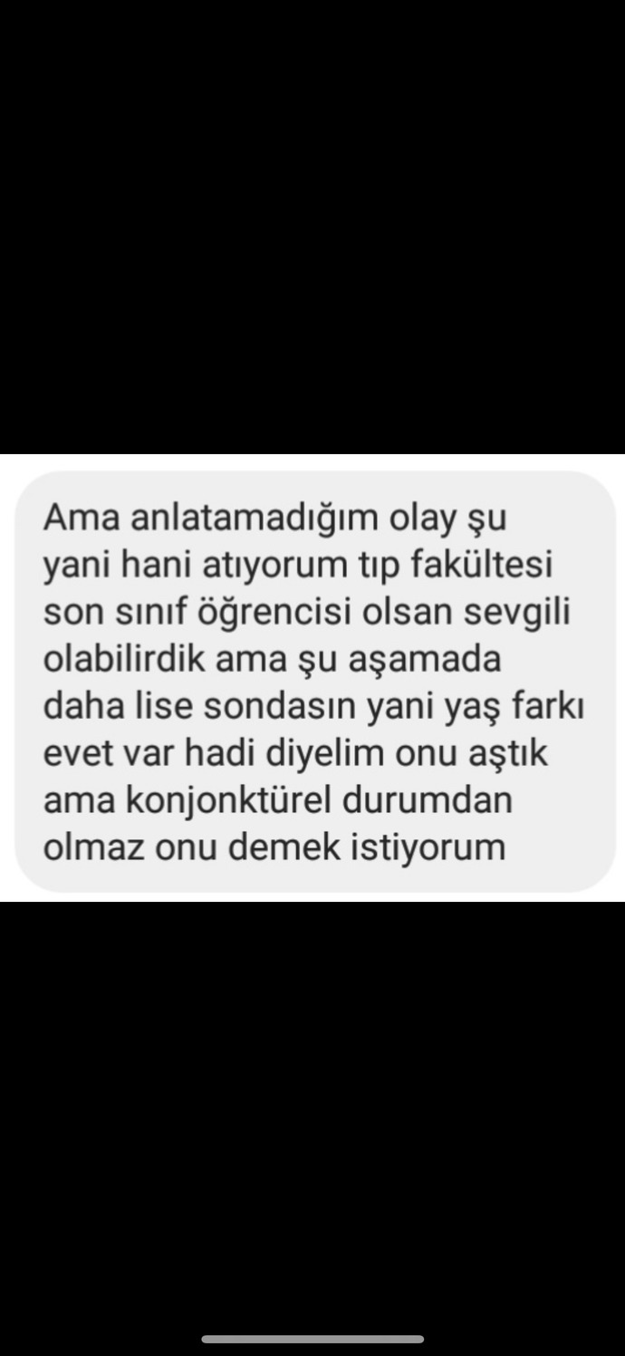 Şu şekilde terk edildim ne demek istedi pek anlamadım sizce nediyor?