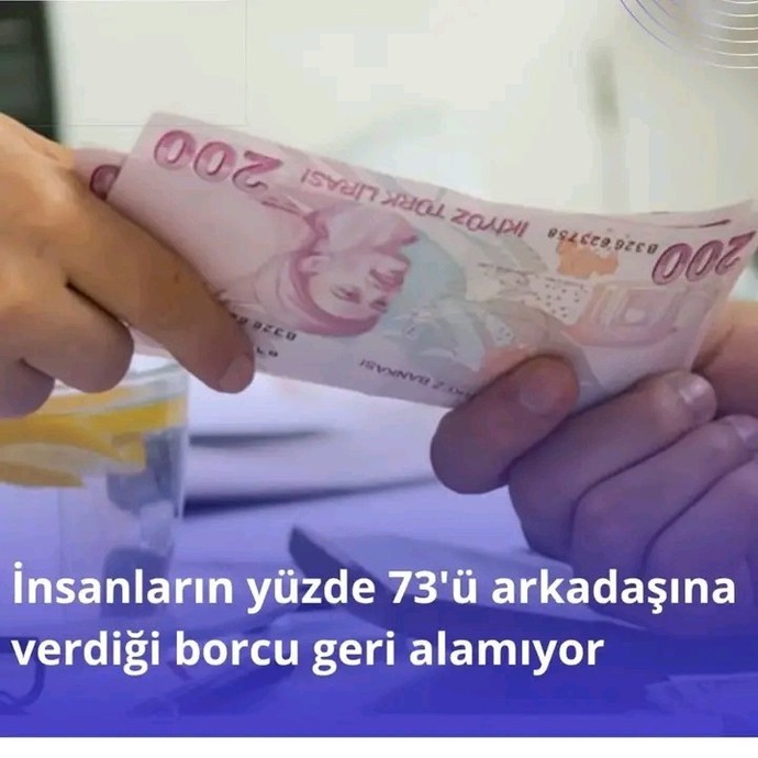 Borç verip alır mısın?