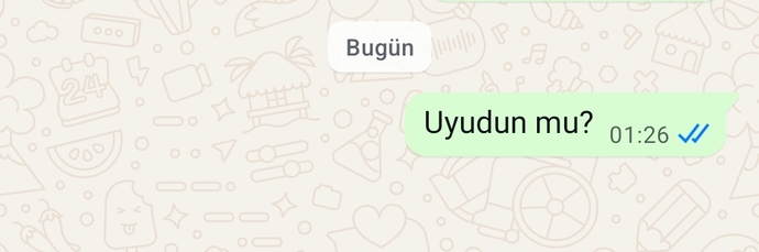 Eski sevgilinizden uyudun mu mesajı gelirse heyecanlanır mısınız?