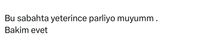 X’te bi hesabınız olduğunu varsayın , anlık gönderiniz ne olurdu?
