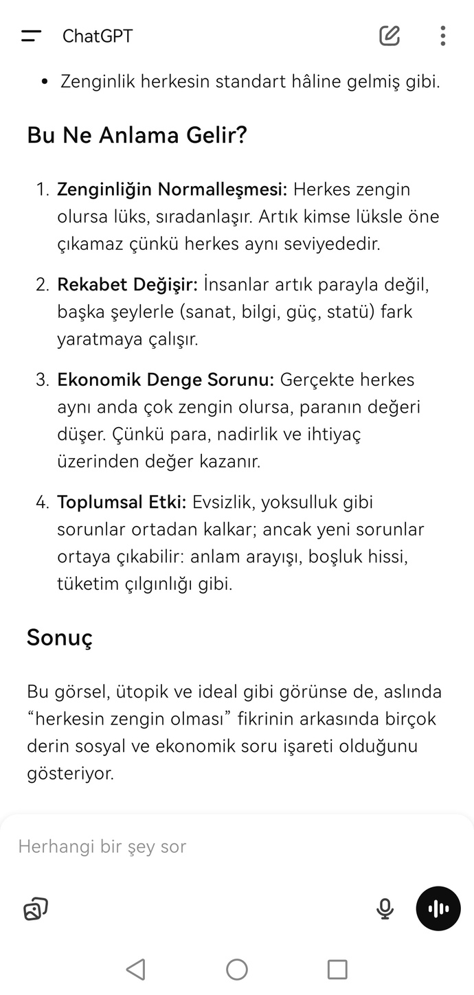 Chatgpt ile sohbet ediyor musunuz?