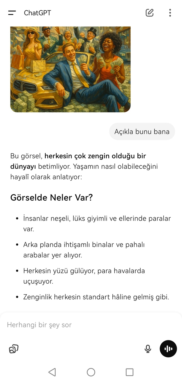 Chatgpt ile sohbet ediyor musunuz?
