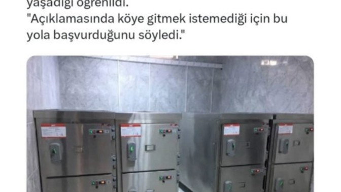 Köye gitmemek için bahane üretir misiniz?