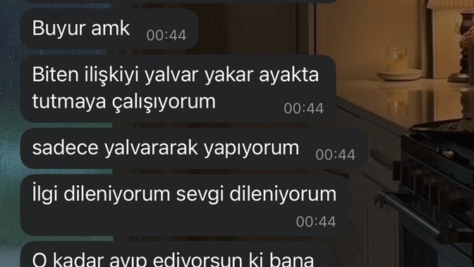 Bayramda memlekete geldim sevgilimin tutumuna bakın?