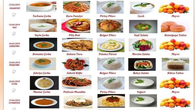 Her gün ne yemek yapsam diye düşünüyor musun yoksa haftalık aylık yemek takvimin oluyor mu?