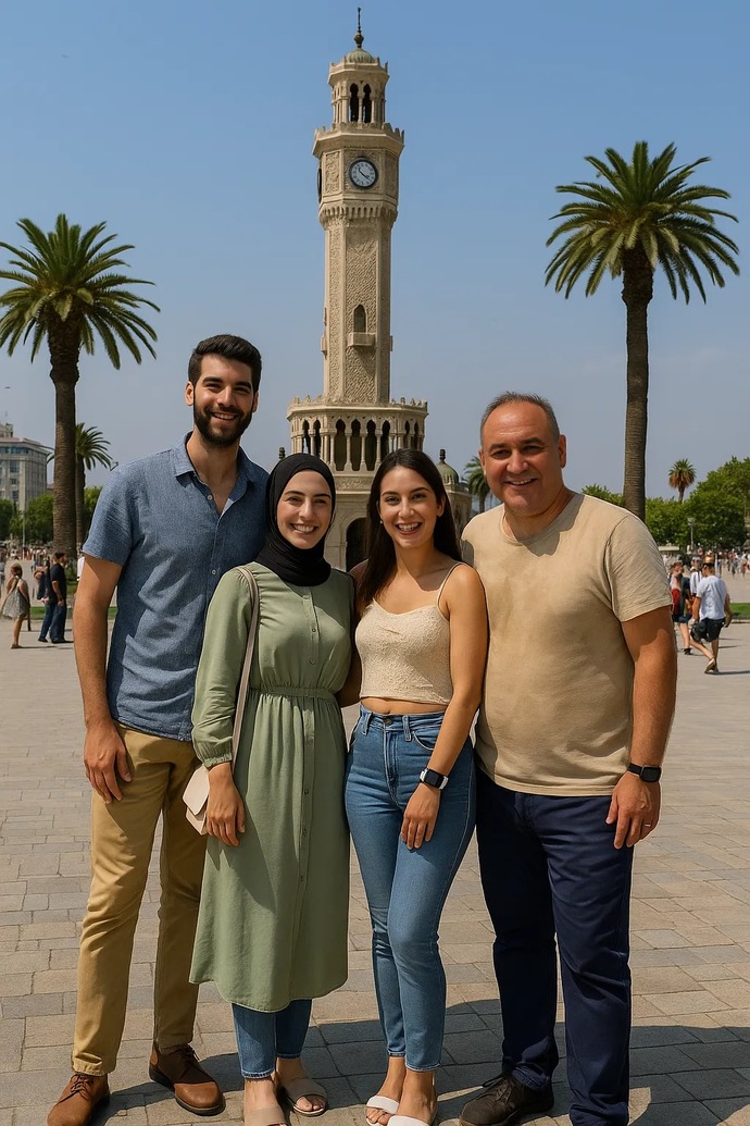 İzmir gezmesi guzel ama sıcak yerlerde.