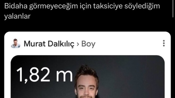 En son söylediğiniz yalan neydi?