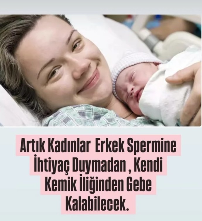 Babalık tarihe karışıyor! Artık kadınlar kendi iliklerinden gebe kalabilecek bu yöntemi uygulanabilir mi, uygular mıydınız?