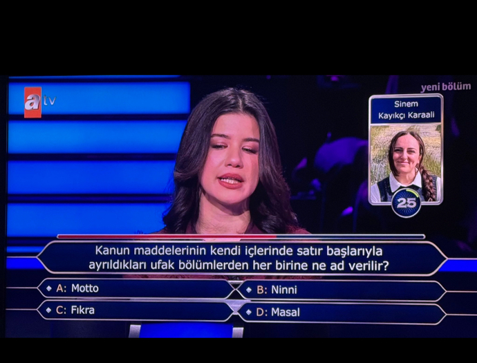 Bu eğitim ile mi alakalı başka bir şey mi?