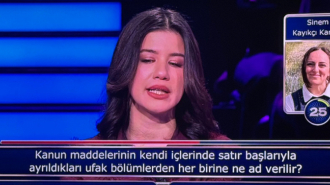 Bu eğitim ile mi alakalı başka bir şey mi?