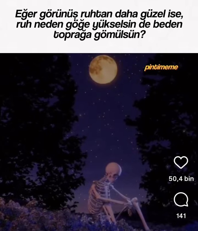 Seks göğe yükselen ruh mu, toprağa gömülen beden mi ❤️‍🔥?