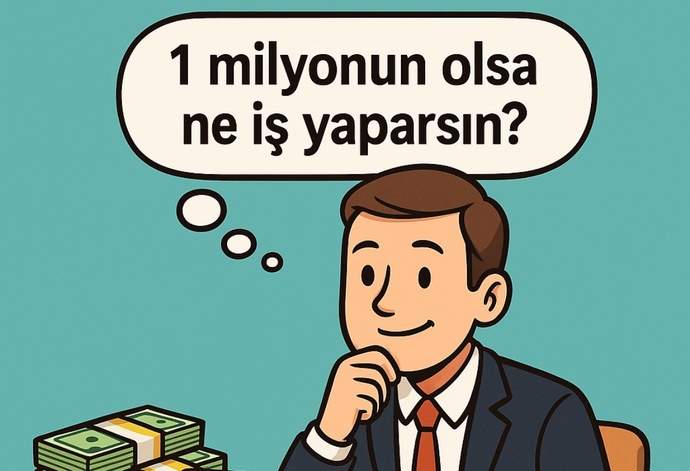 1 milyonun olsa ne iş yaparsın?