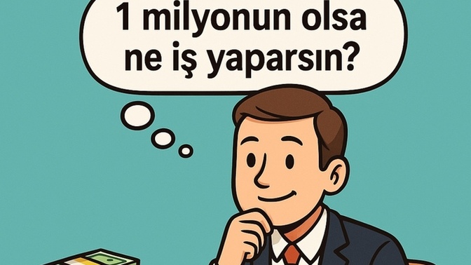 1 milyonun olsa ne iş yaparsın?