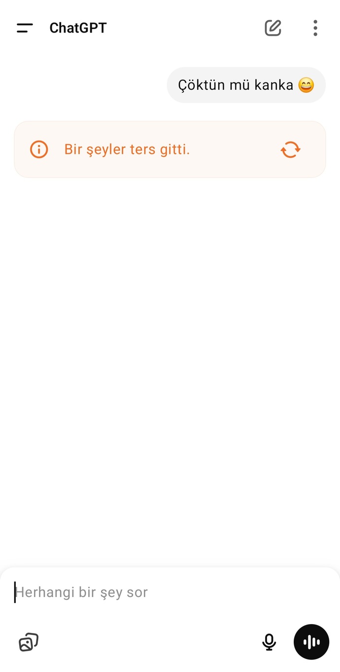 ChatGpt Çökmüş?
