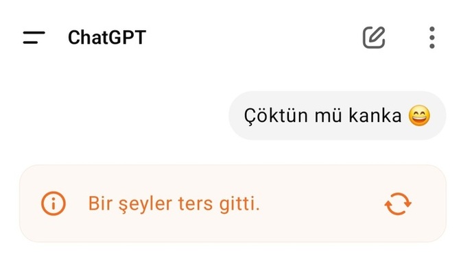 ChatGpt Çökmüş?