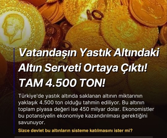 Yastık altında ki vatandaşın birikimine de mi göz dikildi?