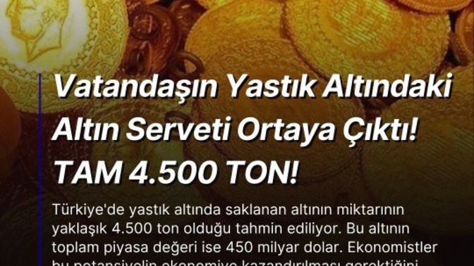 Yastık altında ki vatandaşın birikimine de mi göz dikildi?
