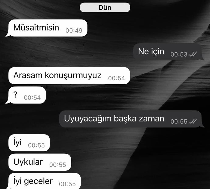10 gün önce ayrıldığım sevgilim bu mesajları attı geri dönmek mi istiyor?