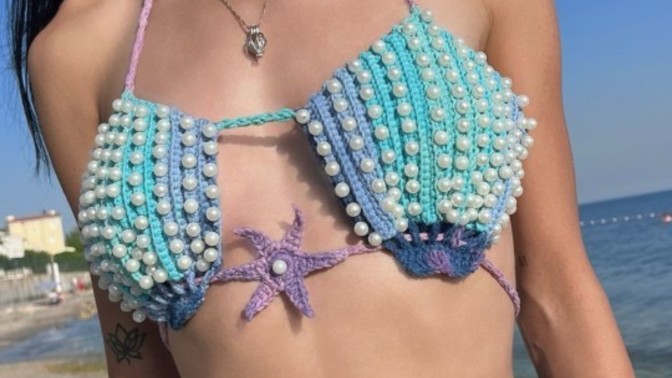 İnciden bikini olur mu?