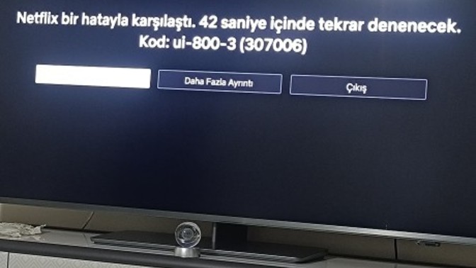 Netflix kullananlar bu hatayı aldınız mı?