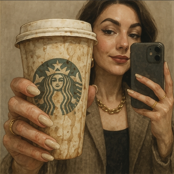 1 haftadır aynı starbuck bardağı ile story atıyorum artık yıpranmaya başladı elinde fazla starbuck bardağı olan var mı?