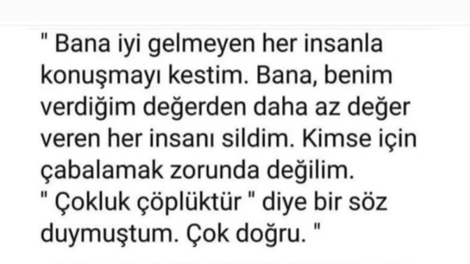Çokluk çöplük müdür her zaman?