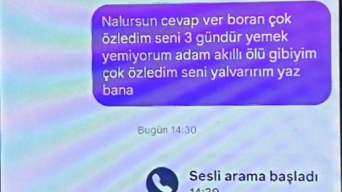 Sevgilim 3 gündür yok perişan bir haldeyim napmaliyim 😭?