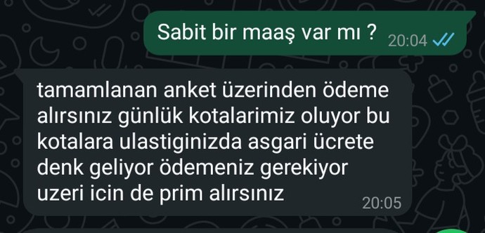 Çağrı merkezi Anket?
