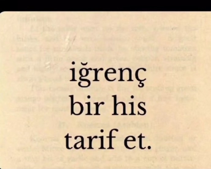 Size göre en kotu his hangisi?