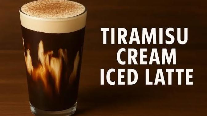 Tiramisu i̇ced latte denediniz mi?