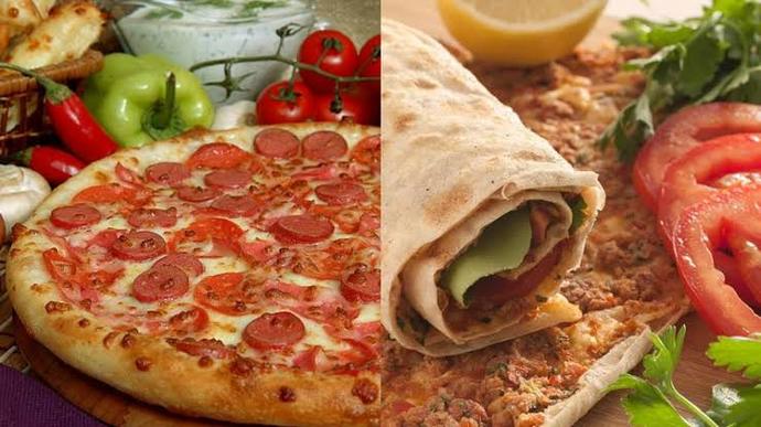 Lahmacun mu pizza mı?