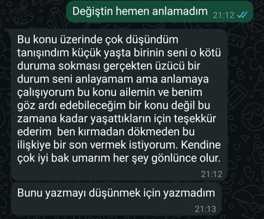 ELİMDE OLMAYAN ŞEYLER YÜZÜNDEN TERK EDİLMEK?