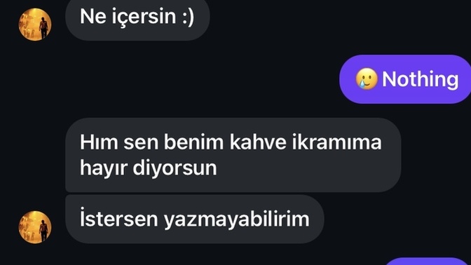 Polisle aramda geçen konuşma! Bunu şikayet etsem ceza yer mi?