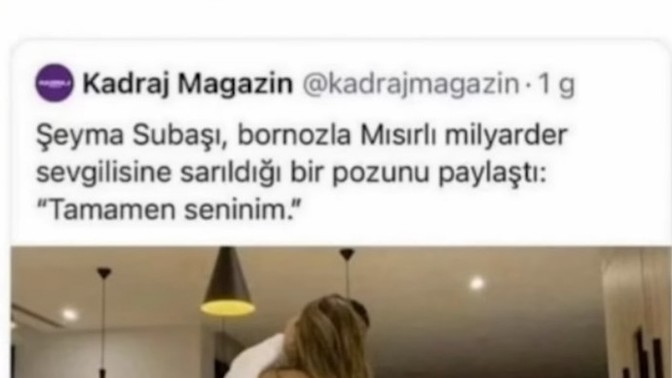 Şeyma Subaşı nın dünya üzerindeki bütün milyader erkekleri elden geçirmesi?