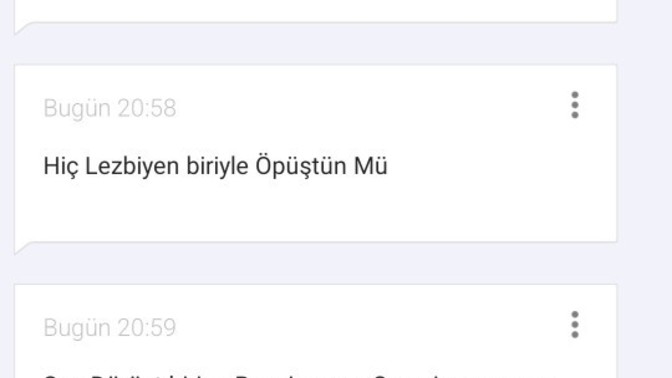 En son aldığınız tuhaf mesaj neydii?
