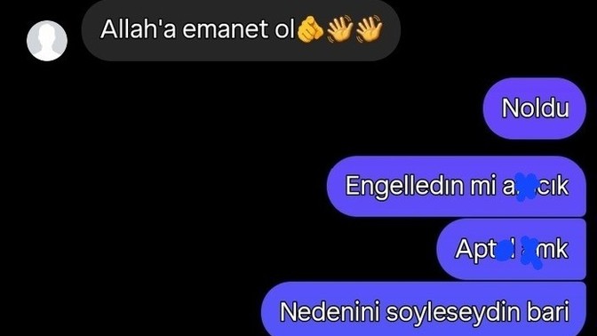 Aranızın çok güzel olduğu bir kişi sizi ansızın engellese napardınız?