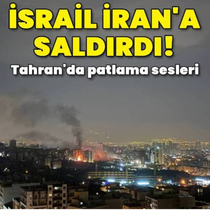 İran - israil savaşı başladı. son dakika, israil iranı vurdu mu?